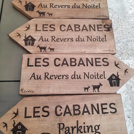 Les Au Revers Du Noitel بيت خشبي Oey